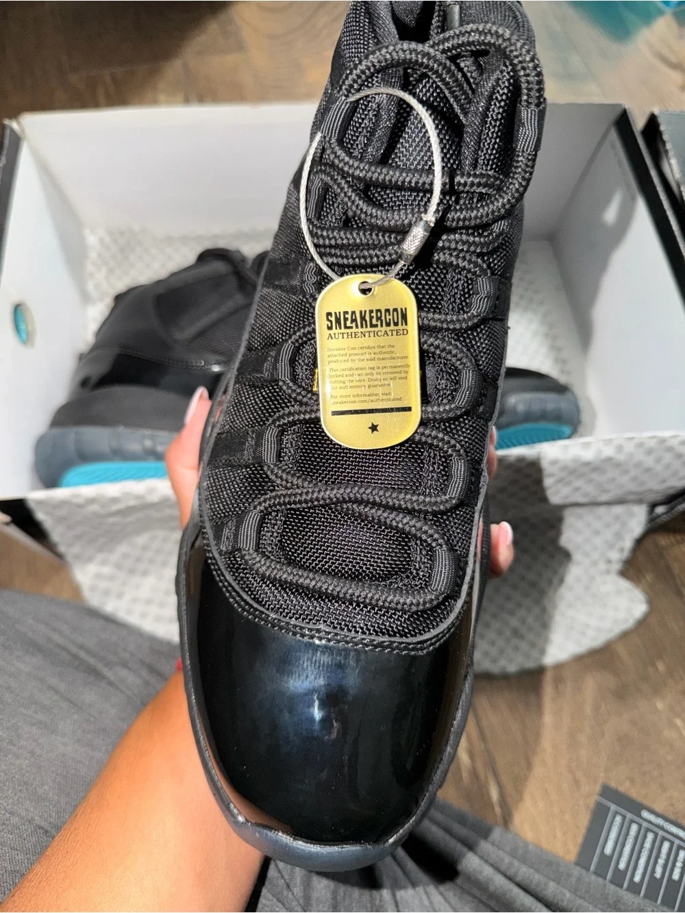 Jordan retro 11 - Black gamma
